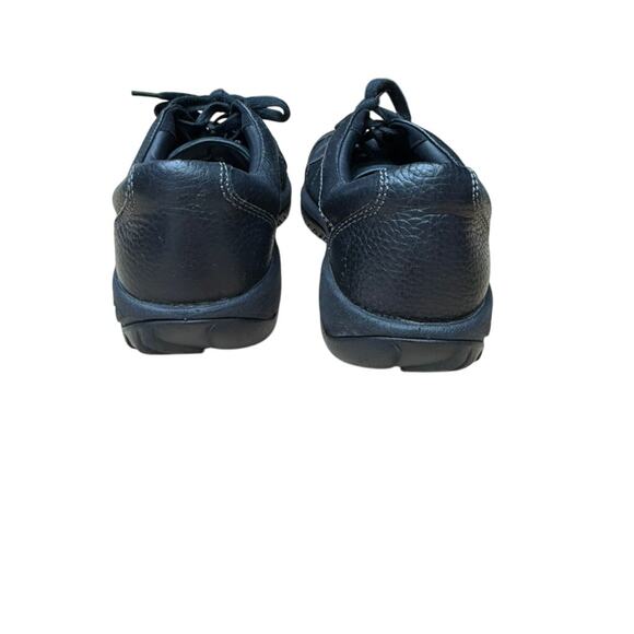 "Keen" Women's Black Low Profile Sneaker Size 9.5 Y2K Presidio Leathern Casual - Picture 4 of 9